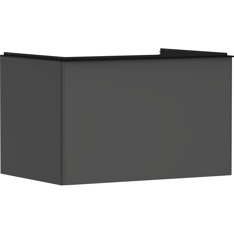Szafka pod szlifowaną umywalkę wpuszczaną w blat z 1 szufladą 780/550, Szary Diament Matowy Xelu Q HANSGROHE 54055670