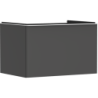 Szafka pod szlifowaną umywalkę wpuszczaną w blat z 1 szufladą 780/550, Szary Diament Matowy Xelu Q HANSGROHE 54055700