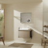 Szafka pod szlifowaną umywalkę wpuszczaną w blat z 1 szufladą 780/550, Naturalny Dąb Xelu Q HANSGROHE 54056700