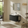 Szafka pod szlifowaną umywalkę wpuszczaną w blat z 1 szufladą 980/550, Szary Diament Matowy Xelu Q HANSGROHE 54059670