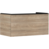 Szafka pod szlifowaną umywalkę wpuszczaną w blat z 1 szufladą 980/550, Naturalny Dąb Xelu Q HANSGROHE 54060670