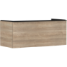 Szafka pod szlifowaną umywalkę wpuszczaną w blat z 1 szufladą 1180/550, Naturalny Dąb Xelu Q HANSGROHE 54064670