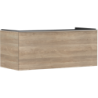Szafka pod szlifowaną umywalkę wpuszczaną w blat z 1 szufladą 1180/550, Naturalny Dąb Xelu Q HANSGROHE 54064700