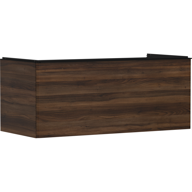 Szafka pod szlifowaną umywalkę wpuszczaną w blat z 1 szufladą 1160/550, Ciemny Orzech Xelu Q HANSGROHE 54065670