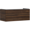 Szafka pod szlifowaną umywalkę wpuszczaną w blat z 1 szufladą 1160/550, Ciemny Orzech Xelu Q HANSGROHE 54065700