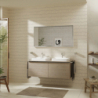Szafka pod szlifowaną umywalkę wpuszczaną w blat z 2 szufladami 1360/550, Naturalny Dąb Xelu Q HANSGROHE 54068000