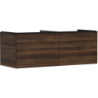 Szafka pod szlifowaną umywalkę wpuszczaną w blat z 2 szufladami 1360/550, Ciemny Orzech Xelu Q HANSGROHE 54069670