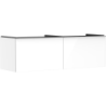 Szafka pod szlifowaną umywalkę wpuszczaną w blat z 2 szufladami 1560/550, Biały Wysoki Połysk Xelu Q HANSGROHE 54070000