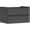 Szafka pod umywalkę nablatową z 2 szufladami 780/550, Szary Diament Matowy Xelu Q HANSGROHE 54075670