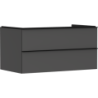 Szafka pod umywalkę nablatową z 2 szufladami 980/550, Szary Diament Matowy Xelu Q HANSGROHE 54079670
