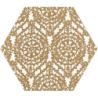 SHINY LINES GOLD HEKSAGON INSERTO A 19,8X17,1 GAT.1 (P.49869)