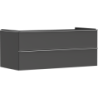 Szafka pod umywalkę nablatową z 2 szufladami 1180/550, Szary Diament Matowy Xelu Q HANSGROHE 54083000