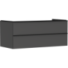 Szafka pod umywalkę nablatową z 2 szufladami 1180/550, Szary Diament Matowy Xelu Q HANSGROHE 54083670