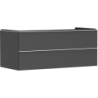 Szafka pod umywalkę nablatową z 2 szufladami 1180/550, Szary Diament Matowy Xelu Q HANSGROHE 54083700
