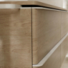 Szafka pod umywalkę nablatową z 2 szufladami 1180/550, Naturalny Dąb Xelu Q HANSGROHE 54084700