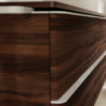 Szafka pod umywalkę nablatową z 2 szufladami 1180/550, Ciemny Orzech Xelu Q HANSGROHE 54085700
