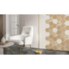 SHINY LINES GOLD HEKSAGON INSERTO D 19,8X17,1 GAT.1 (P.49875)