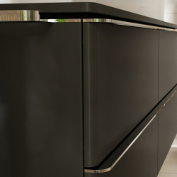 Szafka pod umywalkę nablatową z 4 szufladami 1360/550, Szary Diament Matowy Xelu Q HANSGROHE 54087000