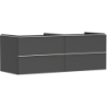 Szafka pod umywalkę nablatową z 4 szufladami 1360/550, Szary Diament Matowy Xelu Q HANSGROHE 54087700