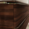 Szafka pod umywalkę nablatową z 4 szufladami 1360/550, Ciemny Orzech Xelu Q HANSGROHE 54089000