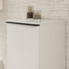 Szafka boczna średnia 400/350, drzwi lewe, Biały Wysoki Połysk Xelu Q HANSGROHE 54127670