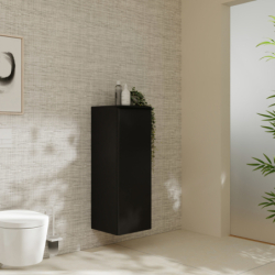 Szafka boczna średnia 400/350, drzwi lewe, Szary Diament Matowy Xelu Q HANSGROHE 54128670