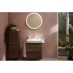 Szafka boczna średnia 400/350, drzwi lewe, Ciemny Orzech Xelu Q HANSGROHE 54130000