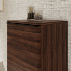 Szafka boczna średnia 400/350, drzwi lewe, Ciemny Orzech Xelu Q HANSGROHE 54130670