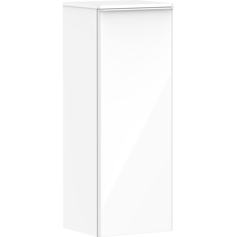 Szafka boczna średnia 400/350, drzwi prawe, Biały Wysoki Połysk Xelu Q HANSGROHE 54131700