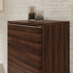 Szafka boczna średnia 400/350, drzwi prawe, Ciemny Orzech Xelu Q HANSGROHE 54134000