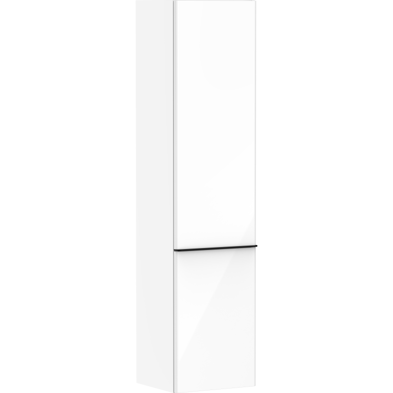 Szafka boczna wysoka 400/350, drzwi lewe, Biały Wysoki Połysk Xelu Q HANSGROHE 54135670
