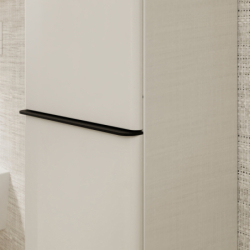 Szafka boczna wysoka 400/350, drzwi lewe, Biały Wysoki Połysk Xelu Q HANSGROHE 54135670