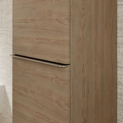 Szafka boczna wysoka 400/350, drzwi lewe, Naturalny Dąb Xelu Q HANSGROHE 54137000