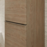 Szafka boczna wysoka 400/350, drzwi lewe, Naturalny Dąb Xelu Q HANSGROHE 54137000