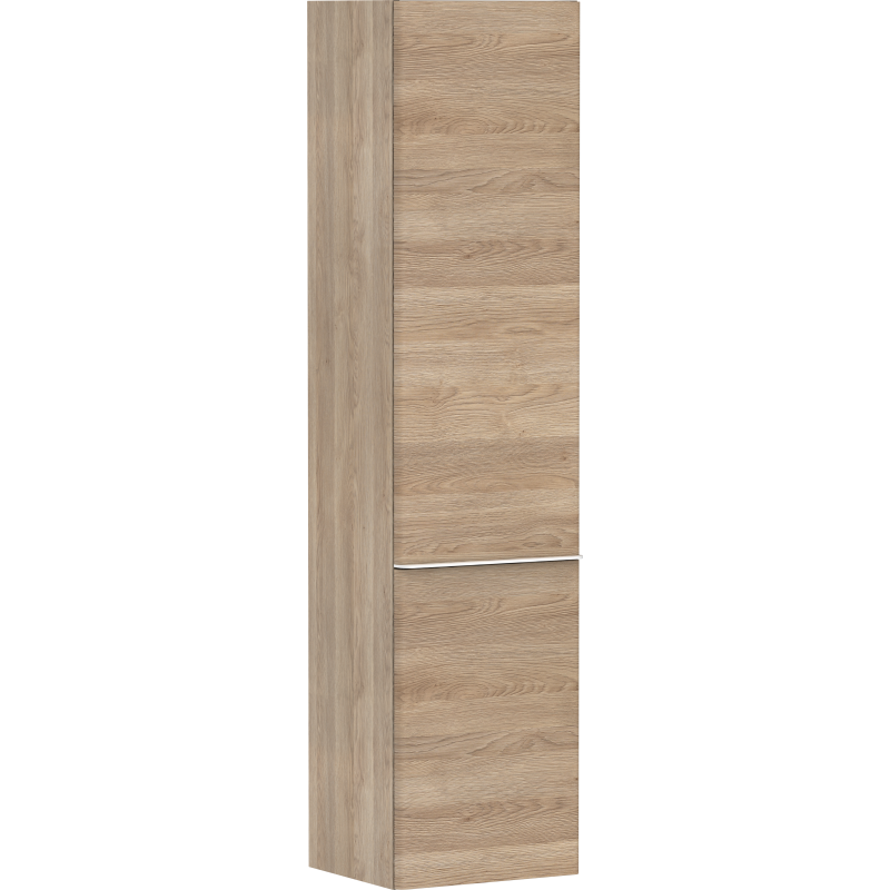 Szafka boczna wysoka 400/350, drzwi lewe, Naturalny Dąb Xelu Q HANSGROHE 54137700