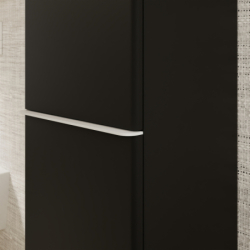 Szafka boczna wysoka 400/350, drzwi prawe, Szary Diament Matowy Xelu Q HANSGROHE 54140700