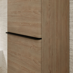 Szafka boczna wysoka 400/350, drzwi prawe, Naturalny Dąb Xelu Q HANSGROHE 54141670