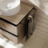 Wieszak na ręcznik 90/430 Czarny Matowy Xelu Q HANSGROHE 54143670