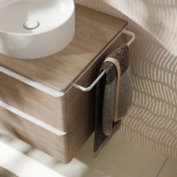 Wieszak na ręcznik 90/430 Biały Matowy Xelu Q HANSGROHE 54143700
