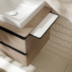 Półka 140/430 Czarny Matowy Xelu Q HANSGROHE 54144670