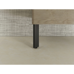 Nóżki do szafki 175/60, 2 sztuki Czarny Matowy Xelu Q HANSGROHE 54145670