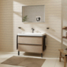 Nóżki do szafki 175/60, 2 sztuki Czarny Matowy Xelu Q HANSGROHE 54145670