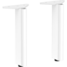 Nóżki do szafki 175/60, 2 sztuki Biały Matowy Xelu Q HANSGROHE 54145700