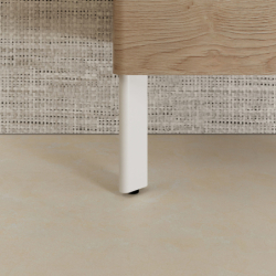 Nóżki do szafki 175/60, 2 sztuki Biały Matowy Xelu Q HANSGROHE 54145700