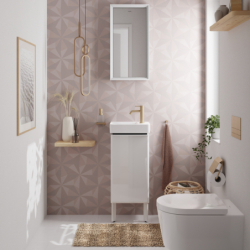 Nóżki do szafki 175/60, 2 sztuki Biały Matowy Xelu Q HANSGROHE 54145700
