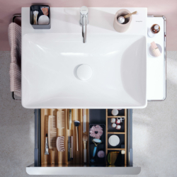 Zestaw organizerów 340 do szafki pod umywalkę 480/475, 480-530/470 do 1 szuflady Naturalny Dąb IntraStoris HANSGROHE 54149230