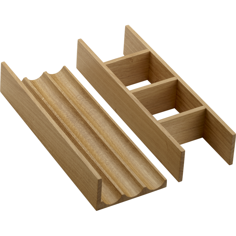 Zestaw organizerów 340 do szafek pod umywalkę 580/475, 580-680/470, 1360-1375/550 Naturalny Dąb IntraStoris HANSGROHE 54150230