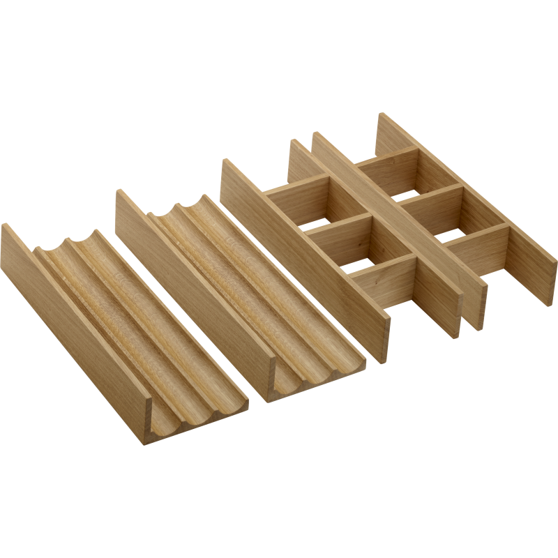 Zestaw organizerów 340 do szafek pod umywalkę 1180/475-550 Naturalny Dąb IntraStoris HANSGROHE 54153230