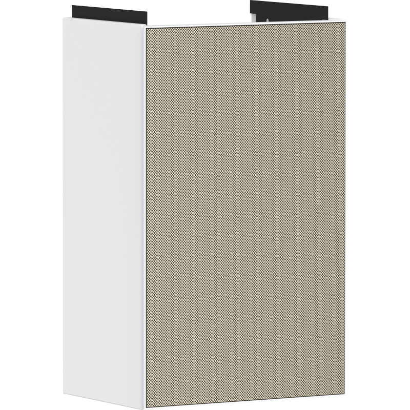 Szafka pod małą umywalkę wiszącą z drzwiami lewymi 340/245, Biały Matowy Xevolos E HANSGROHE 54166390