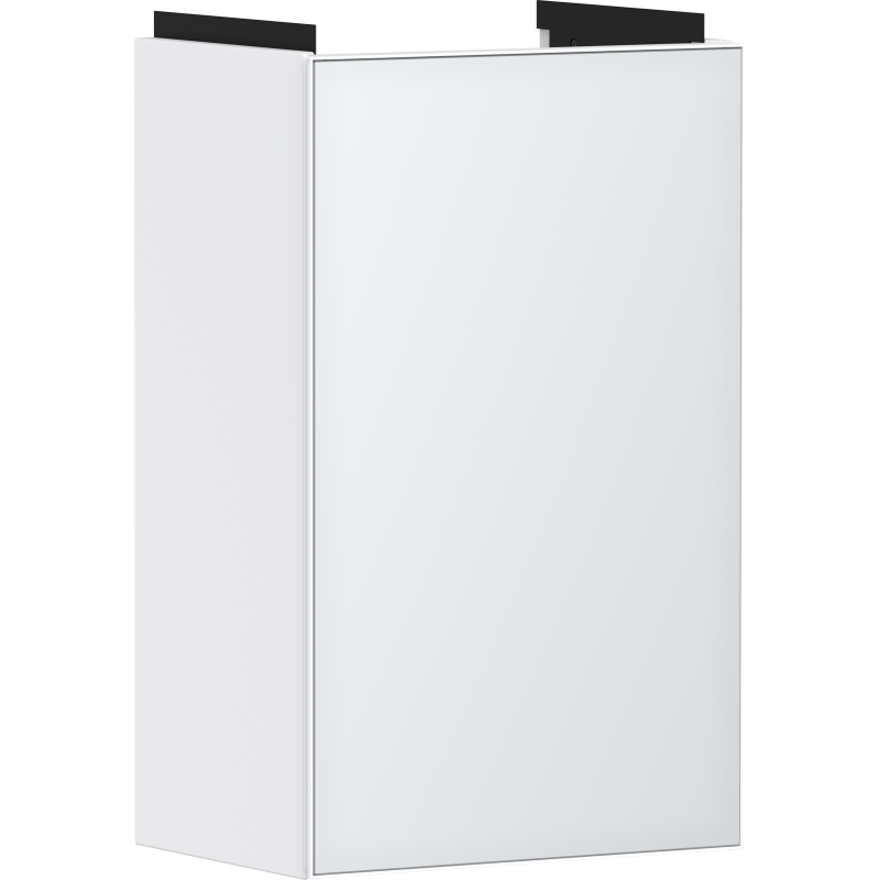 Szafka pod małą umywalkę wiszącą z drzwiami prawymi 340/245, Biały Matowy Xevolos E HANSGROHE 54169320